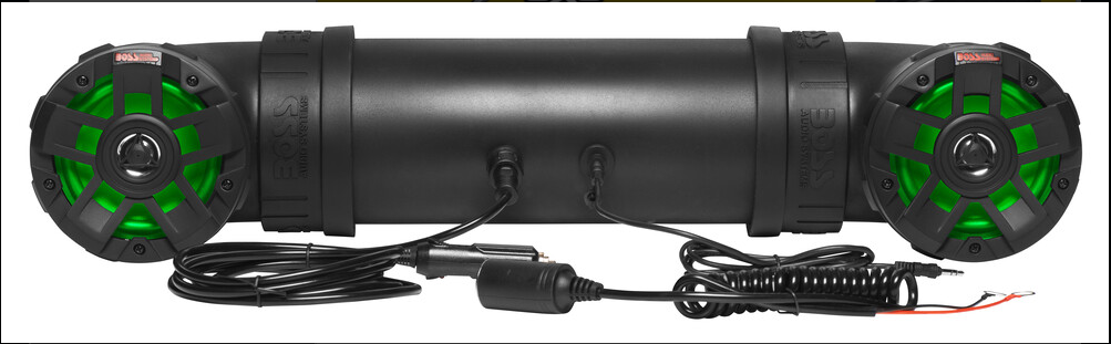 BOSS AUDIO 4" BT ATV/ UTV TUBE SYSTEM RGB LIGHTING WITH REMOTE
