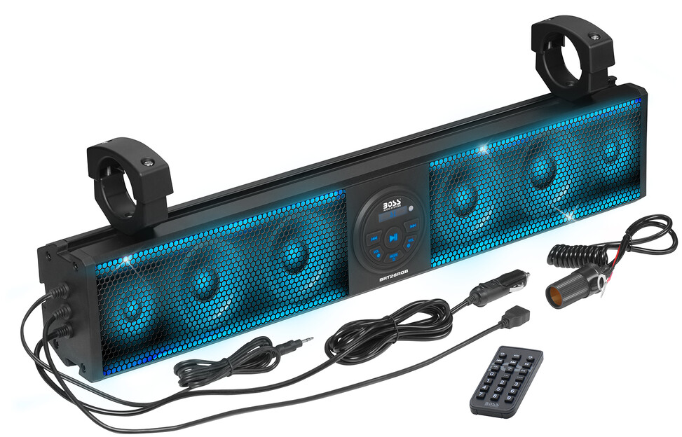 BOSS AUDIO 26" RIOT SOUND BAR WITH RGB