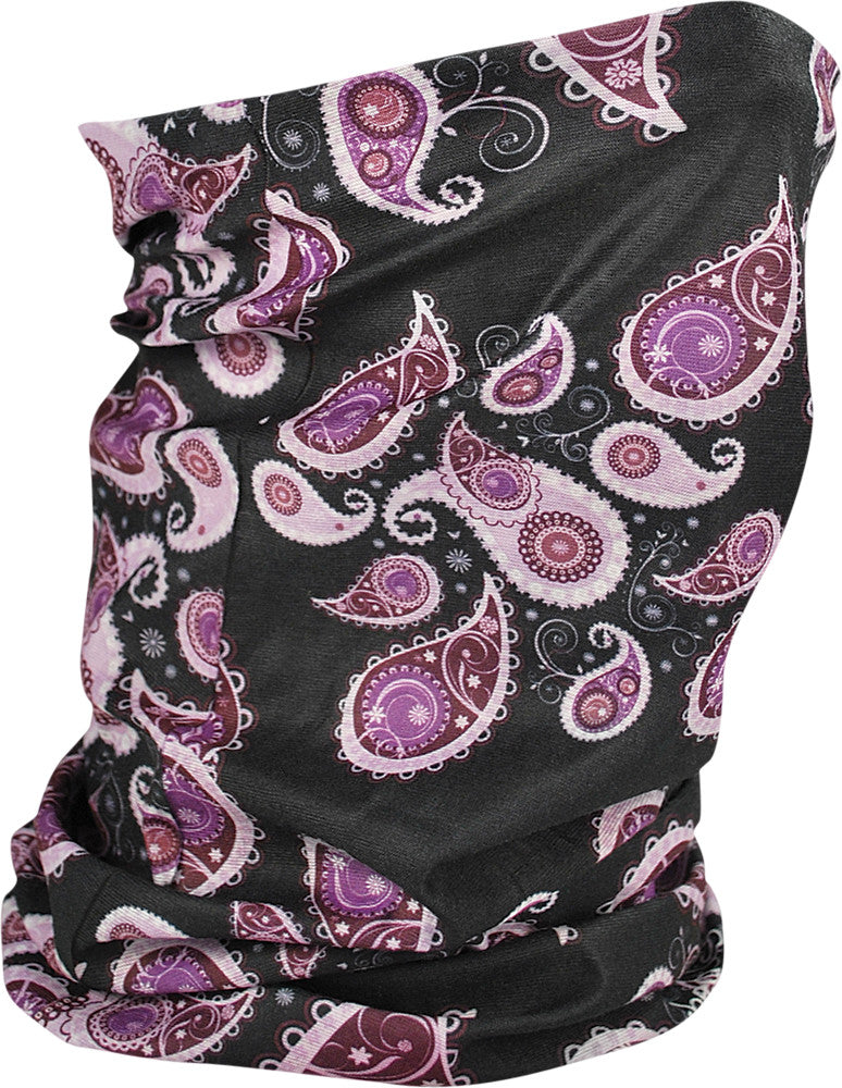 ZAN MOTLEY TUBE PURPLE PAISLEY