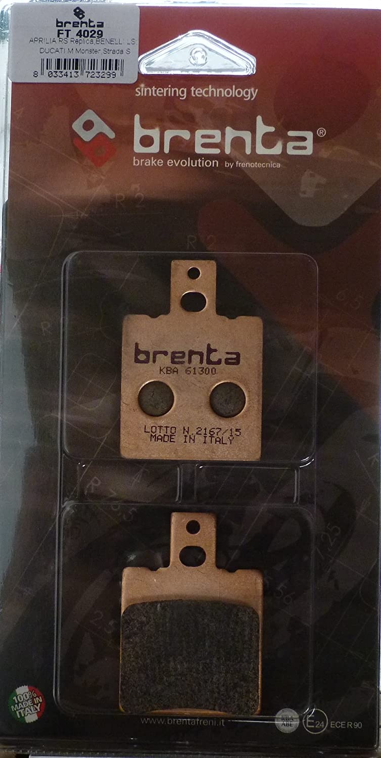 Brenta Pastillas freno Toba Moto para accossato CE 50, Alfer MC 80, Aprilia RS 50