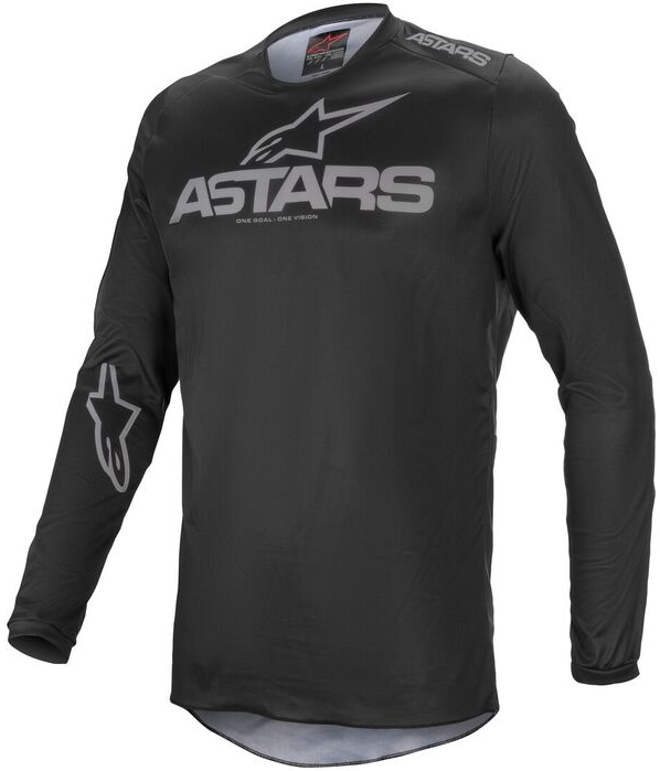 ALPINESTARS FLUID GRAPHITE JERSEY BLACK/DARK GREY