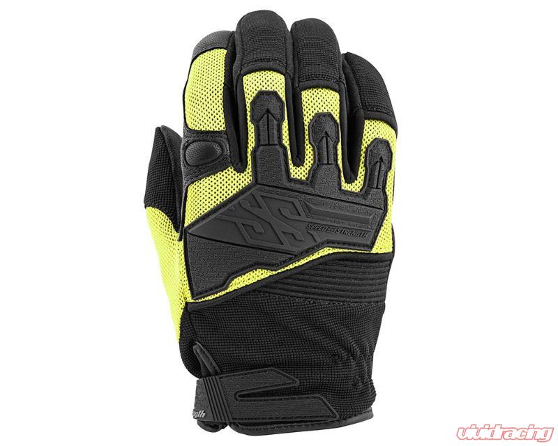 SPEED AND STRENGHT GLV HAMMER DOWN HI-VIZ GLOVE