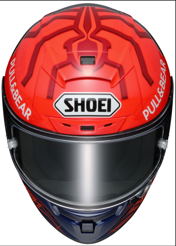 SHOEI X-14 MARQUEZ 6 RED TC-1 HELMET – Performance Moto Parts