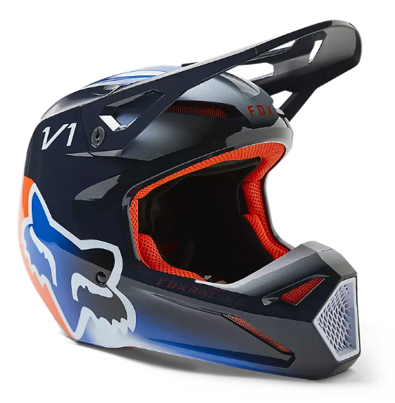 Fox Racing V1 Toxsyk Midnight Helmet