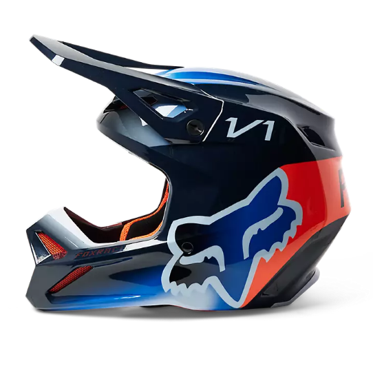 Fox Racing V1 Toxsyk Midnight Helmet