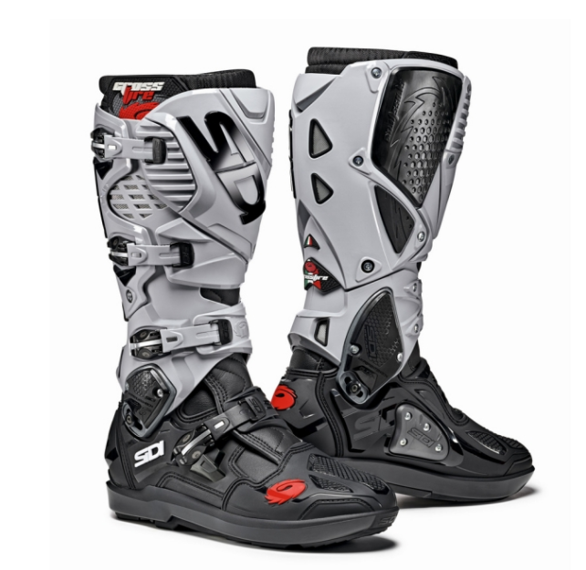 Sidi Crossfire 3 SR Boots Black/Ash