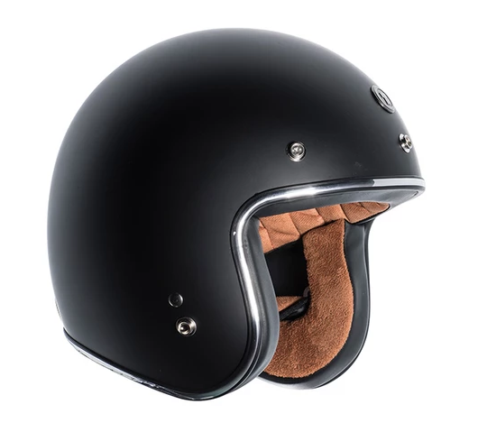 TORC T-50 MATTE BLACK 3/4 HELMET
