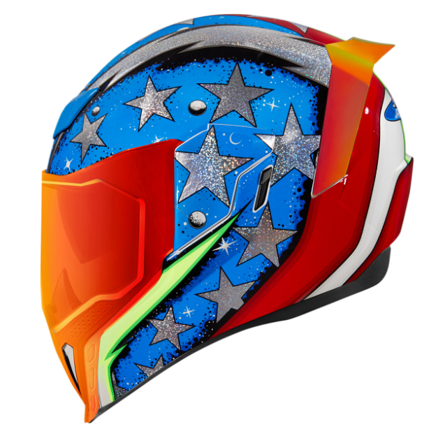 Icon Airflite™ Space Force Blue Helmet – Performance Moto Parts