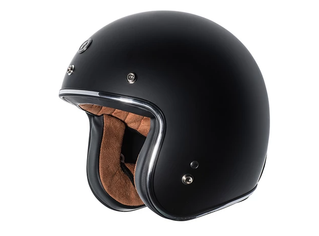 TORC T-50 MATTE BLACK 3/4 HELMET