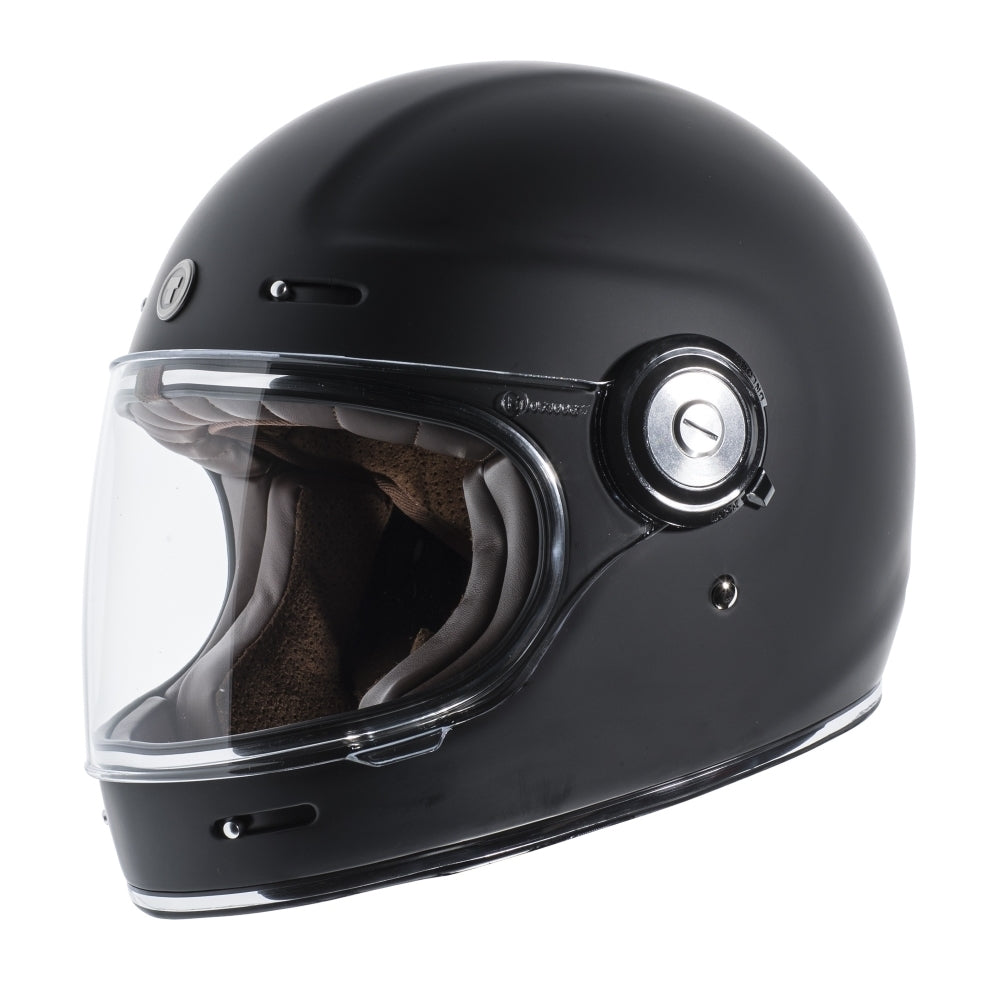 TORC T-1 FF RETRO MATTE BLACK HELMET