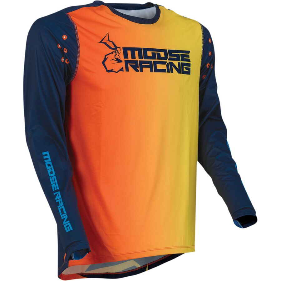 MOOSE RACING JERSEY AGROID NAVY/ORANGE