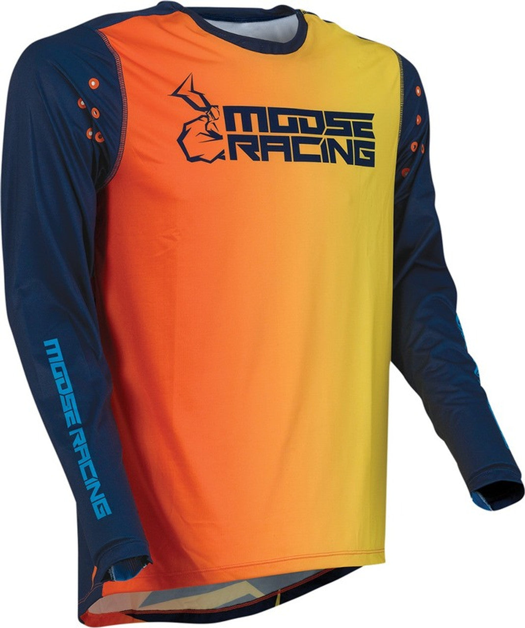 MOOSE RACING JERSEY AGROID NAVY/ORANGE