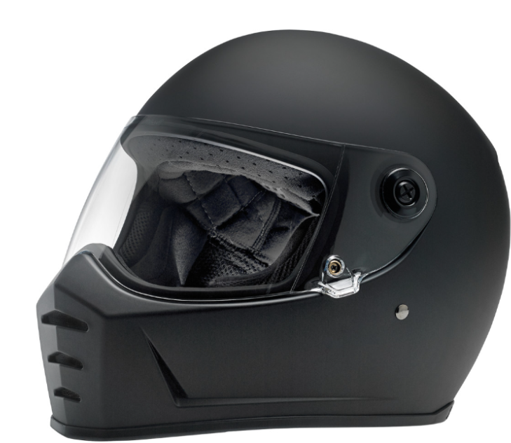 BILTWELL Lane Splitter Helmet - Flat Black