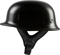 HIGHWAY 21 9MM GERMAN BEANIE HELMET GLOSS BLACK