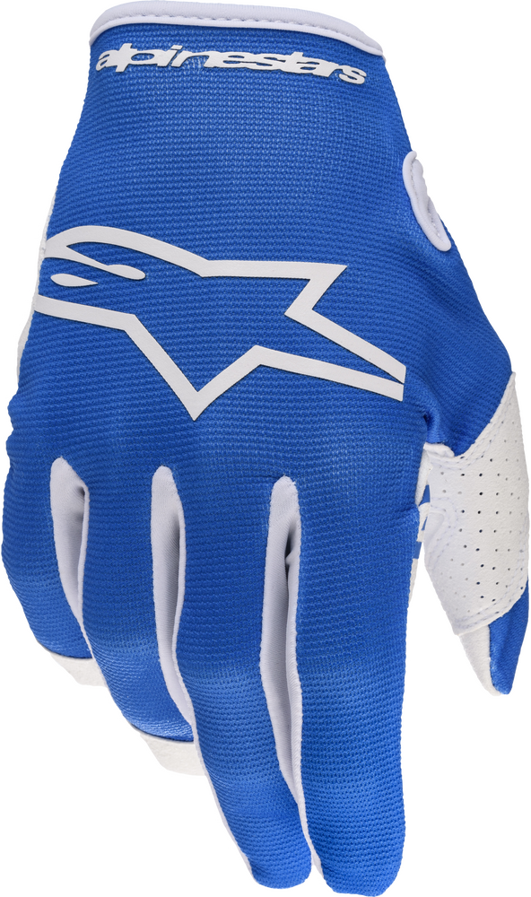 ALPINESTARS YOUTH & KIDS RADAR GLOVES UCLA BLUE/WHITE