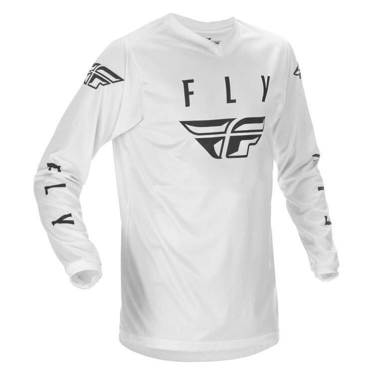 FLY RACING FLY UNIVERSAL JERSEY WHITE/BLACK