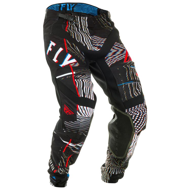 FLY RACING LITE GLITCH BLACK/RED/BLUE PANT