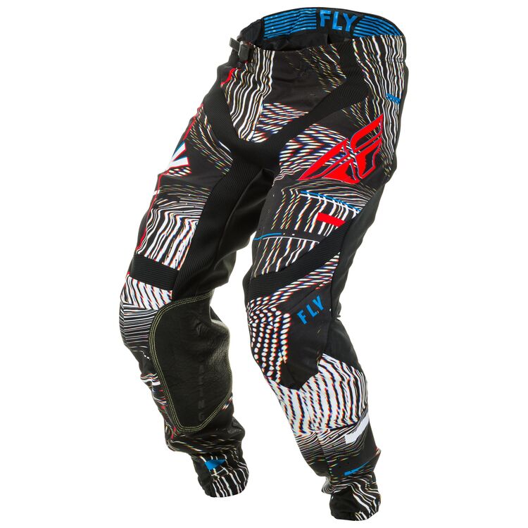 FLY RACING LITE GLITCH BLACK/RED/BLUE PANT