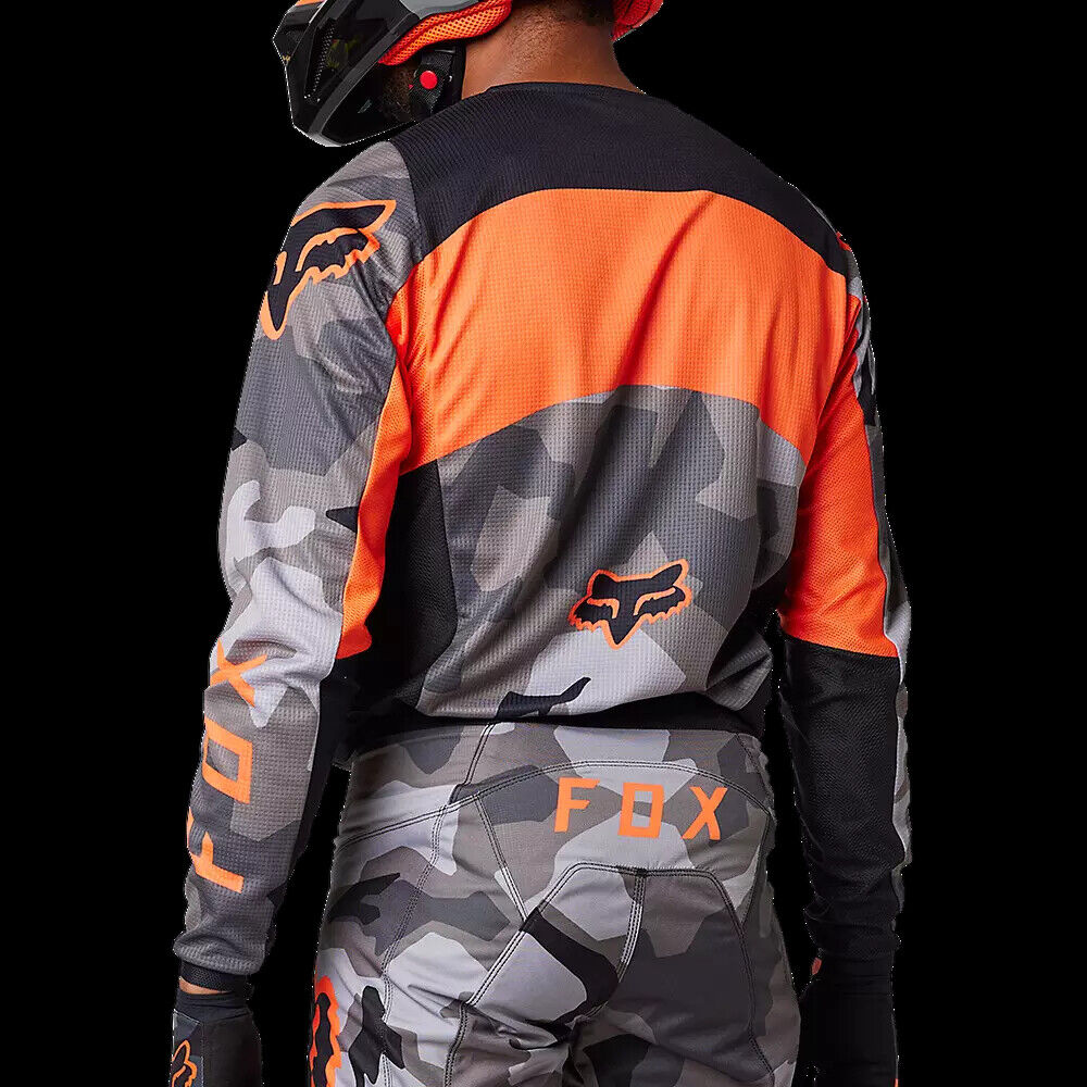FOX 180 BNKR JERSEY GREY CAMO