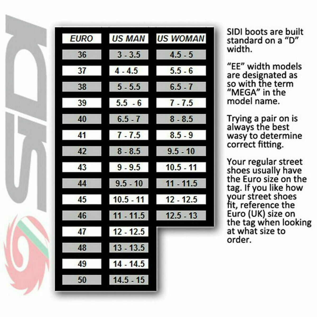 SIDI STIVALI VORTICE BLACK/BLACK BOOT