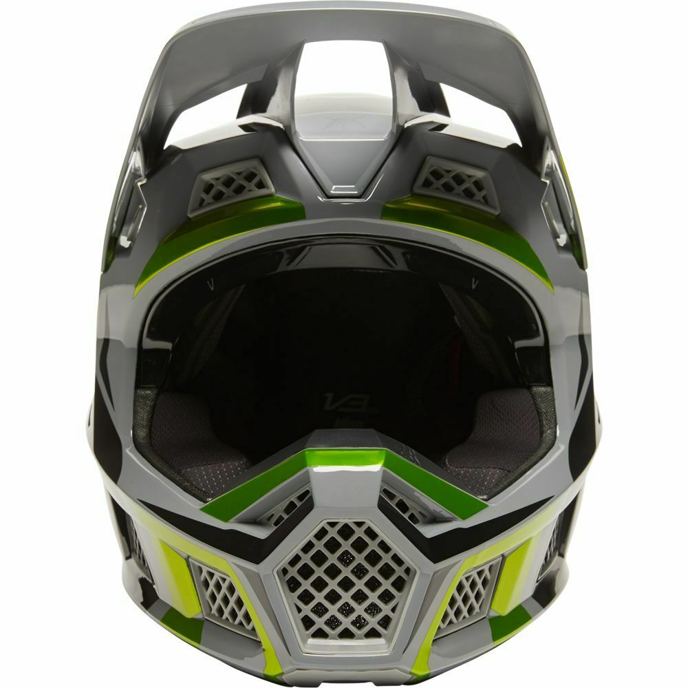 Fox Racing V3 RS Mirer Fluo Yellow Helmet