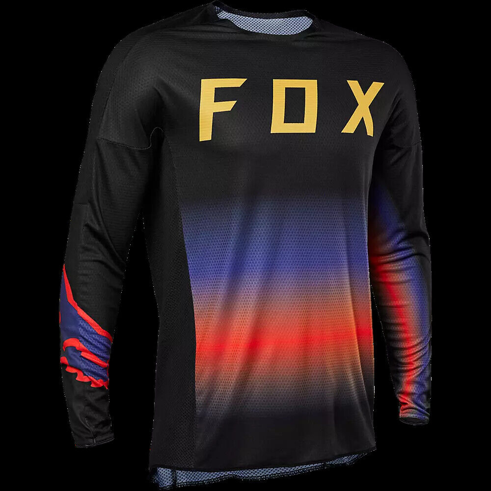 FOX RACING 360 FGMNT BLACK JERSEY