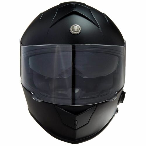 TORC T14B MAKO BLUETOOH Motorcycle Helmet - Flat Black
