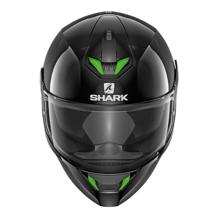 SHARK SKWAL 2 BLANK DOT BLACK HELMET