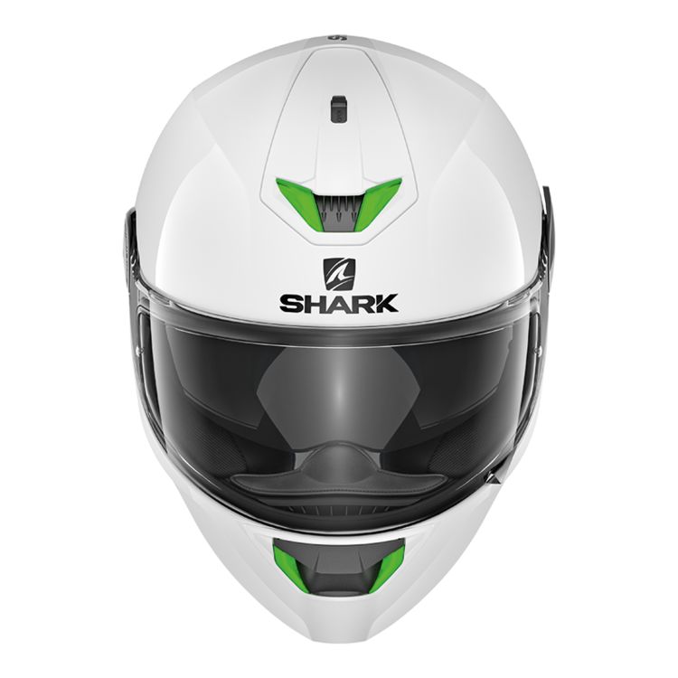 SHARK SKWAL 2 BLANK WHITE HELMET