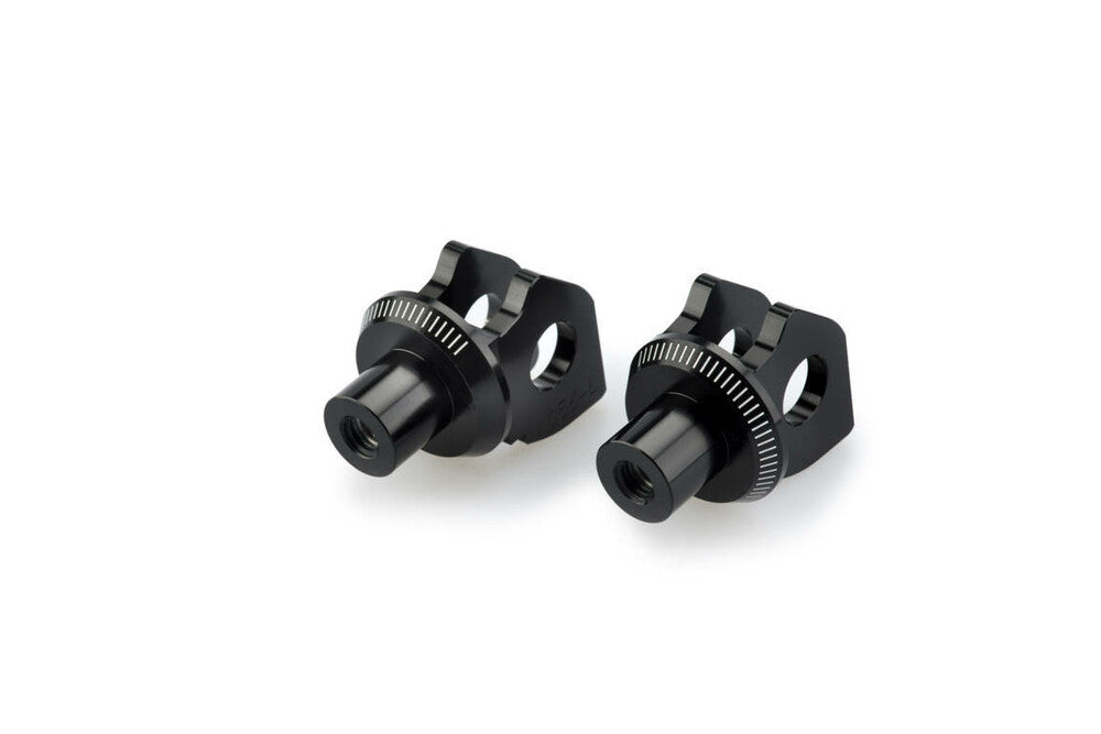PUIG FOOTPEG ADAPTER BLACK KAW