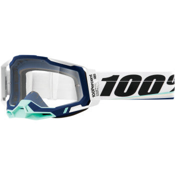 100% Racecraft 2 Clear Lens Goggles