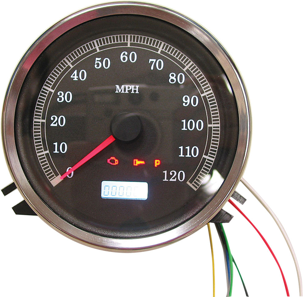 HARDDRIVE ELECTRONIC SPEEDO BLACK FACE 99-03 ST/FXWG MODELS