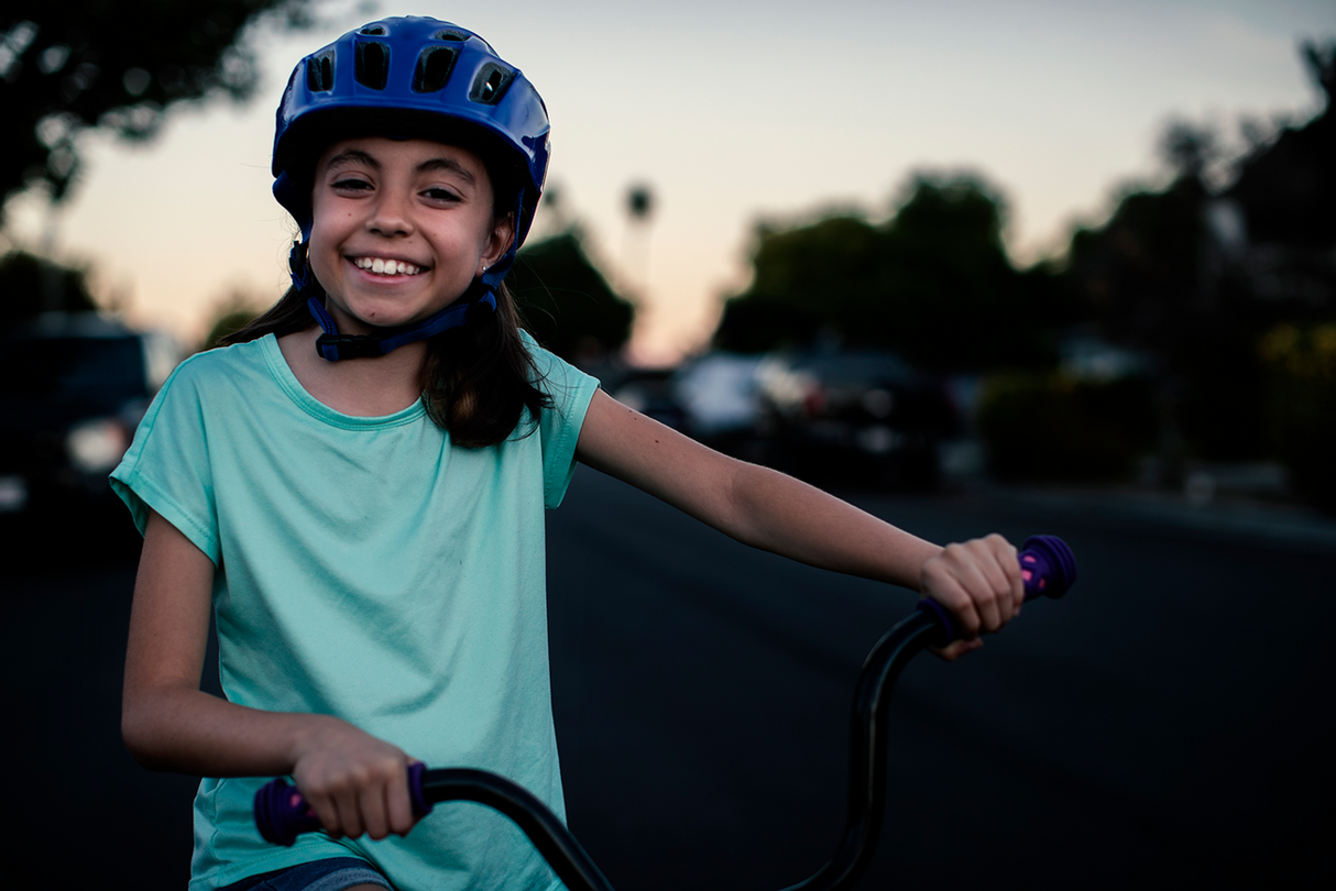 Child Chakra Solid Bicycle Helmet