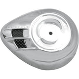 S&S Cycle Stealth Air Cleaner Cover - Air Stream - Chrome