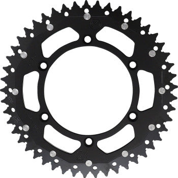Moose Offroad Dual Sprocket Dual Sprocket - 49 Tooth - Black - Kawasaki/Suzuki