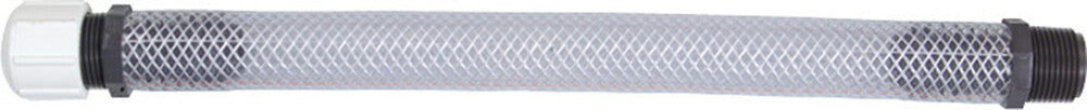 FIRE POWER FILLER HOSE W/SCREW CAP REINFORCED 12"