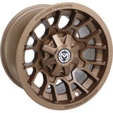 Moose Offroad 24X Wheel Wheel - 24X - Rear - Bronze - 12x8 - 4/110 - 4+4