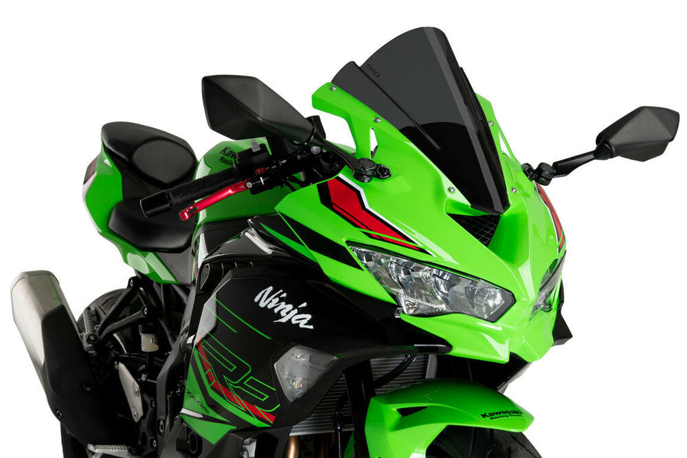 PUIG WINDSCREEN Z-RACING DARK SMOKE KAW