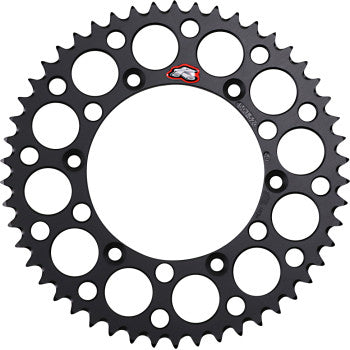 RENTHAL Ultralight Rear Sprocket - 50 Tooth - Black - Yamaha