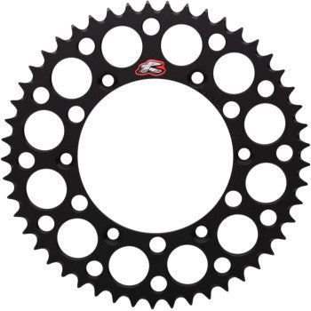 RENTHAL Ultralight Rear Sprocket - 49 Tooth - Black - Suzuki