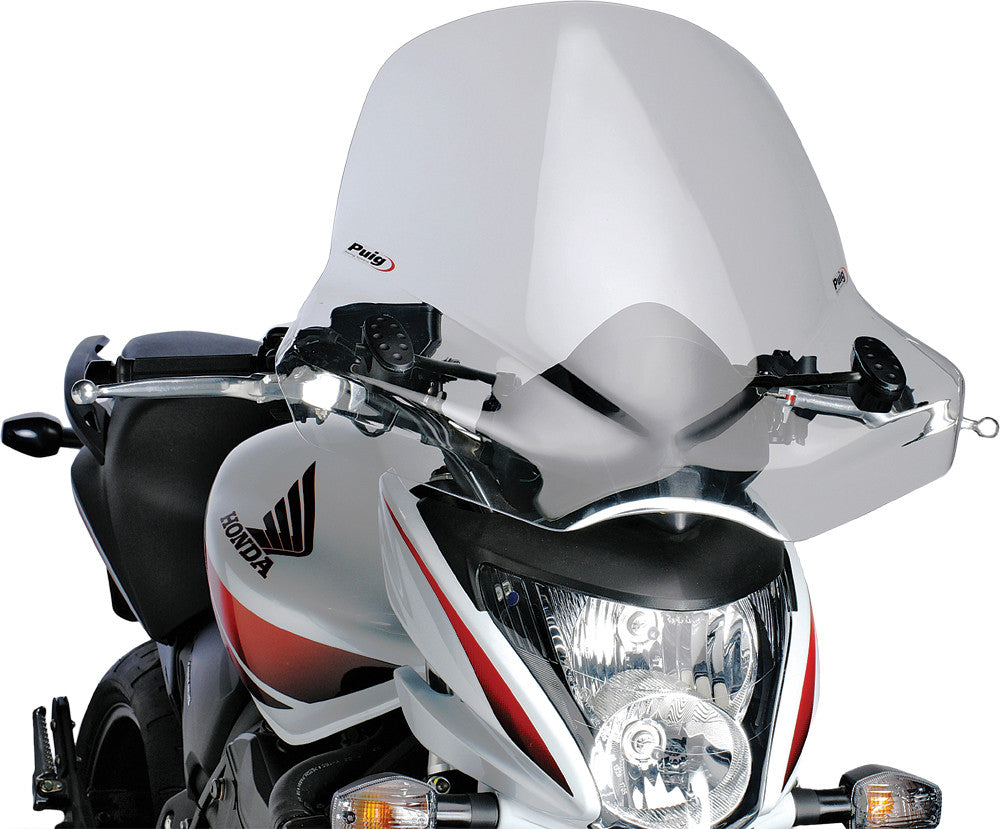 PUIG WINDSCREEN TOURING II BAR MOUNT CLEAR