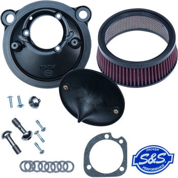 S&S Cycle Super Stock™ Stealth Air Cleaner Kit - Black - Harley-Davidson