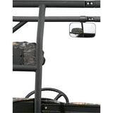 Moose Offroad UTV Inside/Outside Rear View Mirror Mirror - Rear View - Rectangle - Black - 1-3/4"