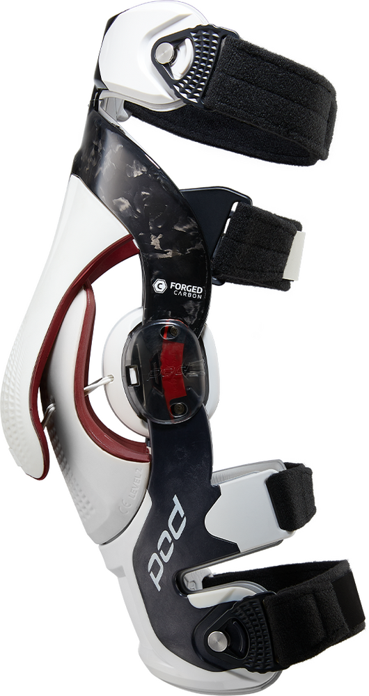 K8 3.0 KNEE BRACE CARBON (LT) CARBON/WHITE