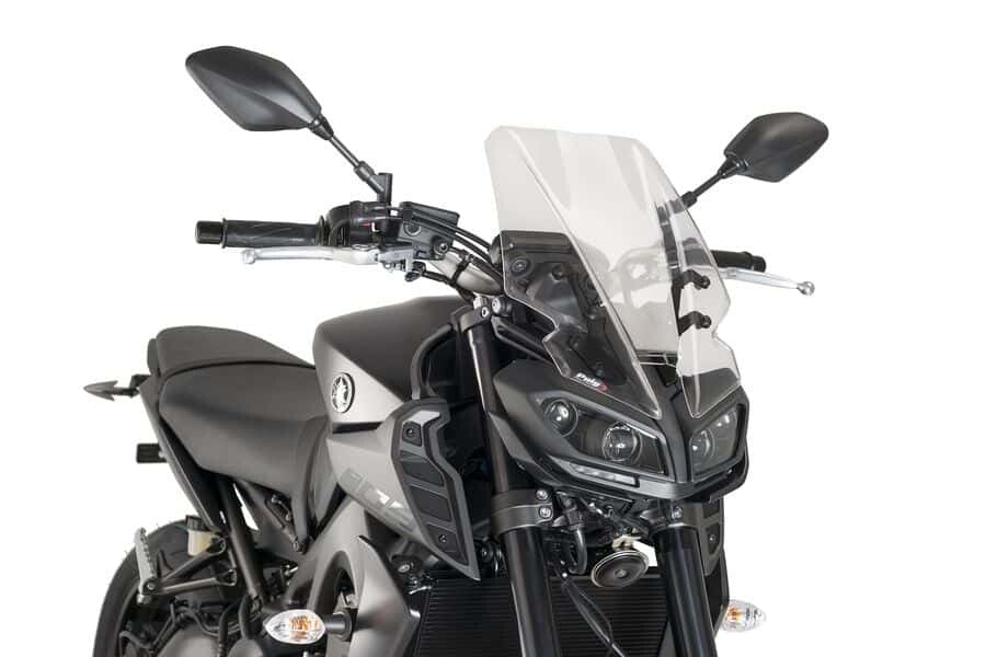 PUIG WINDSCREEN NAKED NEW GEN TOURING CLEAR YAM