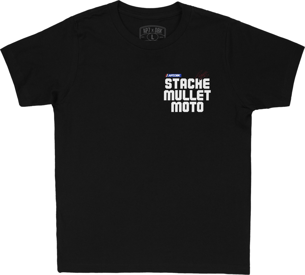 DBK MULLET MADNESS YOUTH TEE BLACK YL