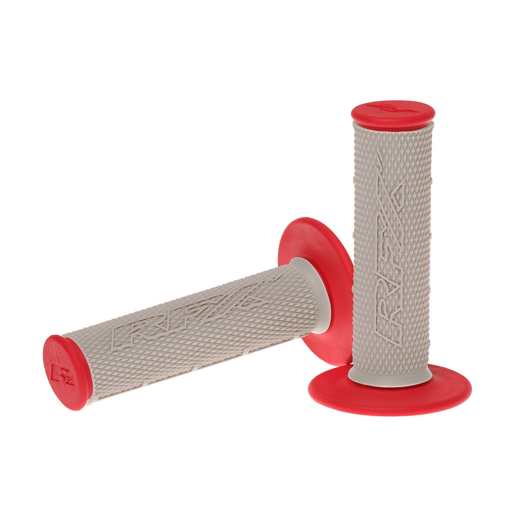RFX DUAL COMPOUND GRIPS RED WITH GREY CENTER