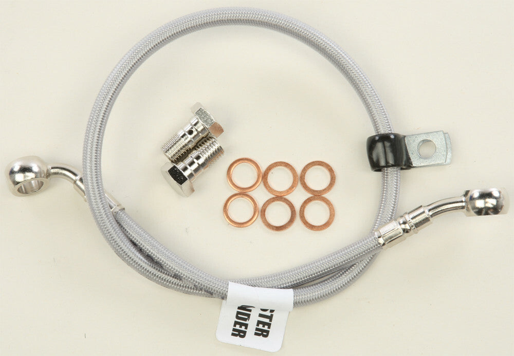 GBRAKES BRAKELINE STAINLESS STEEL CABLE REAR