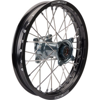 Moose Offroad SX-1 Complete Wheel - Black Wheel/Gray Hub - 16x1.85 - SX/TC 85