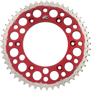 RENTHAL Twinring™ Rear Sprocket - 49 Tooth - Red - Honda